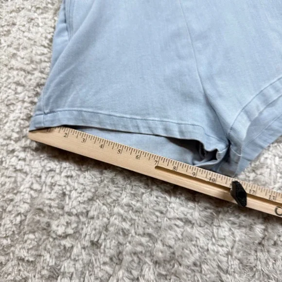 Denim Blvd Strapless Romper Medium Jumpsuit Belted Casual Night Out Western - Picture 10 of 13